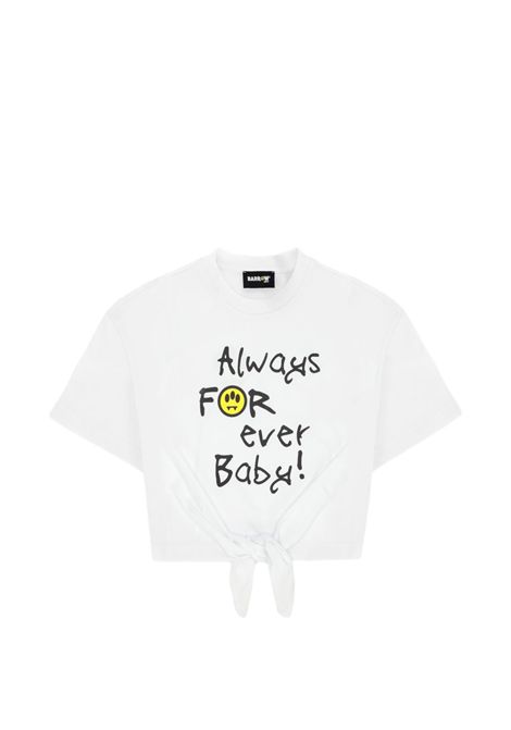 T-shirt corta con stampa BARROW KIDS | S6BKJGTH140002